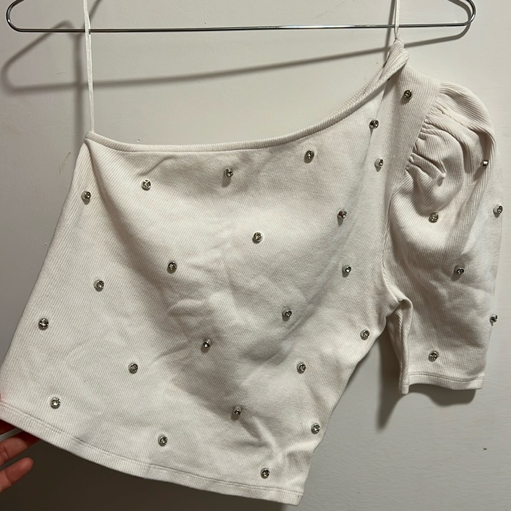 Express white top